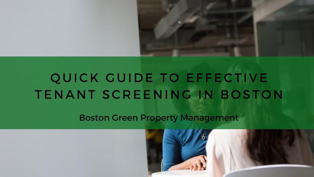 Boston Green Property Management